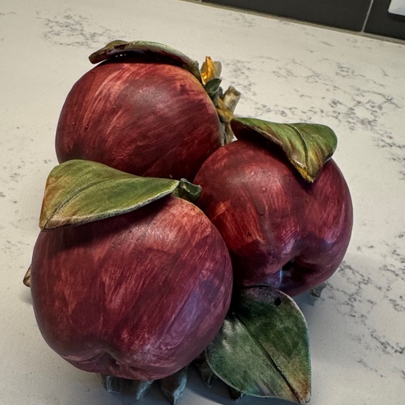 Decorative Red Apple Wall Accent - Picture 2 of 8